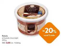 OKay Rabeko artisanale choco light aanbieding
