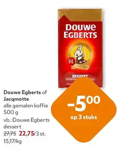 OKay Douwe Egberts of Jacqmotte aanbieding