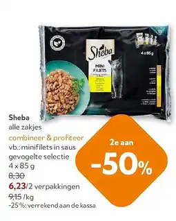 OKay Sheba alle zakjes aanbieding