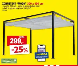 Hubo Garden Plus Zonnetent "Moon" aanbieding