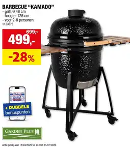 Hubo Garden Plus Barbecue "Kamado" aanbieding