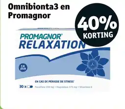 Kruidvat Omnibionta3 en promagnor aanbieding