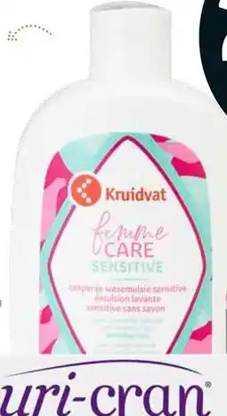 Kruidvat Kruidvat femme care sensitive aanbieding