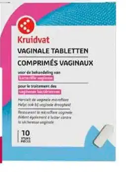 Kruidvat Vaginale tabletten comprimés vaginaux aanbieding