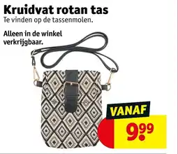 Kruidvat Kruidvat rotan tas aanbieding