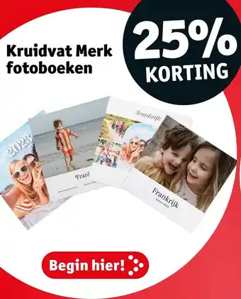 Kruidvat Kruidvat merk fotoboeken aanbieding