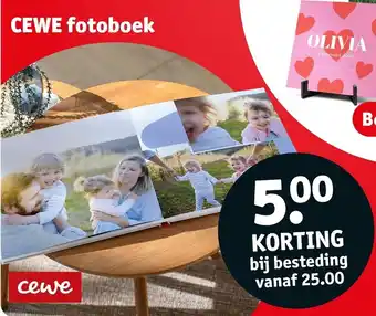 Kruidvat CEWE fotoboek aanbieding