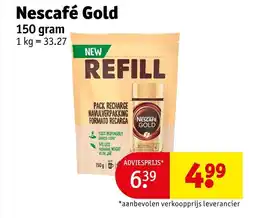 Kruidvat Nescafé Gold aanbieding