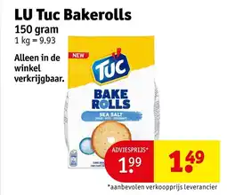 Kruidvat LU Tuc Bakerolls aanbieding