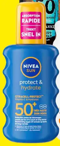 Kruidvat NIVEA sun protect & hydrate aanbieding
