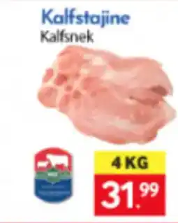 Tanger Markt Kalfstajine kalfsnek aanbieding