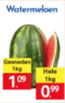 Tanger Markt Watermeloen aanbieding