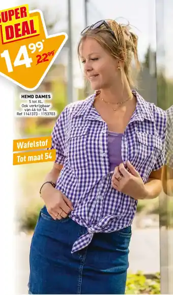Trafic Hemd dames aanbieding