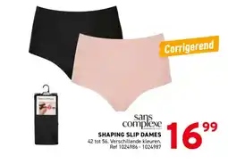 Trafic Shaping slip dames aanbieding