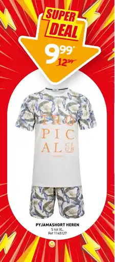 Trafic Pyjamashort heren aanbieding