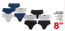 Trafic Set van 5 slips heren aanbieding