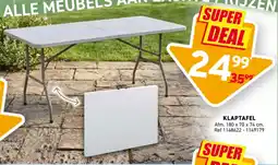 Trafic Klaptafel aanbieding