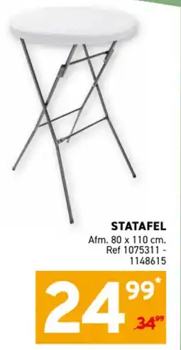 Trafic Statafel aanbieding