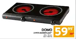 Trafic Domo 2 pits kookplaat aanbieding