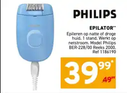 Trafic Philips epilator aanbieding