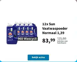 Plein.nl Sun Vaatwaspoeder aanbieding