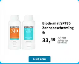Plein.nl Biodermal SPF30 Zonnebescherming & aanbieding