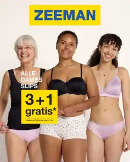 Zeeman Alle dames slips aanbieding