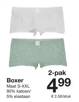 Zeeman Boxer aanbieding