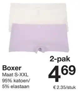 Zeeman Boxer aanbieding