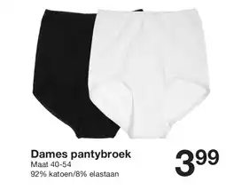 Zeeman Dames pantybroek aanbieding