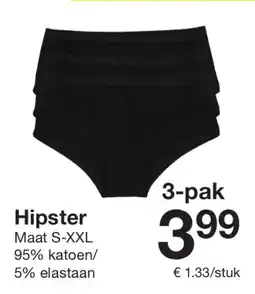 Zeeman Hipster aanbieding