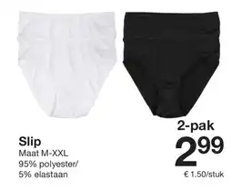 Zeeman Slip aanbieding