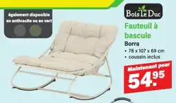 Van Cranenbroek Bois Le Duc Fauteuil à Bascule Borra aanbieding