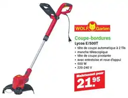 Van Cranenbroek Wolf Garten Coupe Bordures Lycos E/500T aanbieding