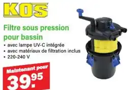 Van Cranenbroek KOS Filtre Sous Pression Pour Bassin aanbieding
