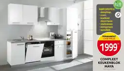 Brico Compleet keukenblok maya aanbieding