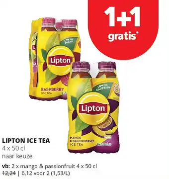 Spar LIPTON ICE TEA aanbieding