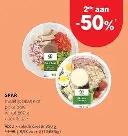 Spar SPAR maaltijdsalade aanbieding