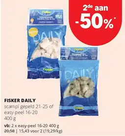 Spar FISKER DAILY aanbieding