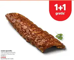Spar rauwe spareribs aanbieding