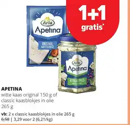 Spar APETINA witte kaas original aanbieding