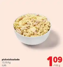 Spar picknicksalade aanbieding
