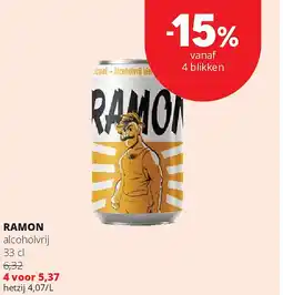 Spar RAMON alcoholvrij aanbieding
