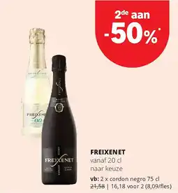 Spar FREIXENET vanaf aanbieding