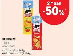 Spar PRINGLES aanbieding