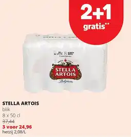 Spar STELLA ARTOIS aanbieding