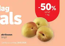 Spar abrikozen aanbieding