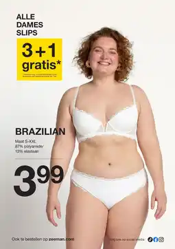 Zeeman Brazilian aanbieding