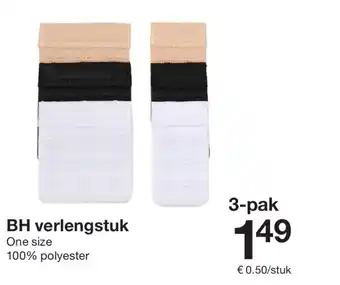 Zeeman BH verlengstuk aanbieding