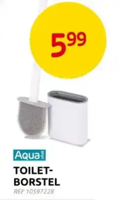 Brico Aquavive toiletborstel aanbieding